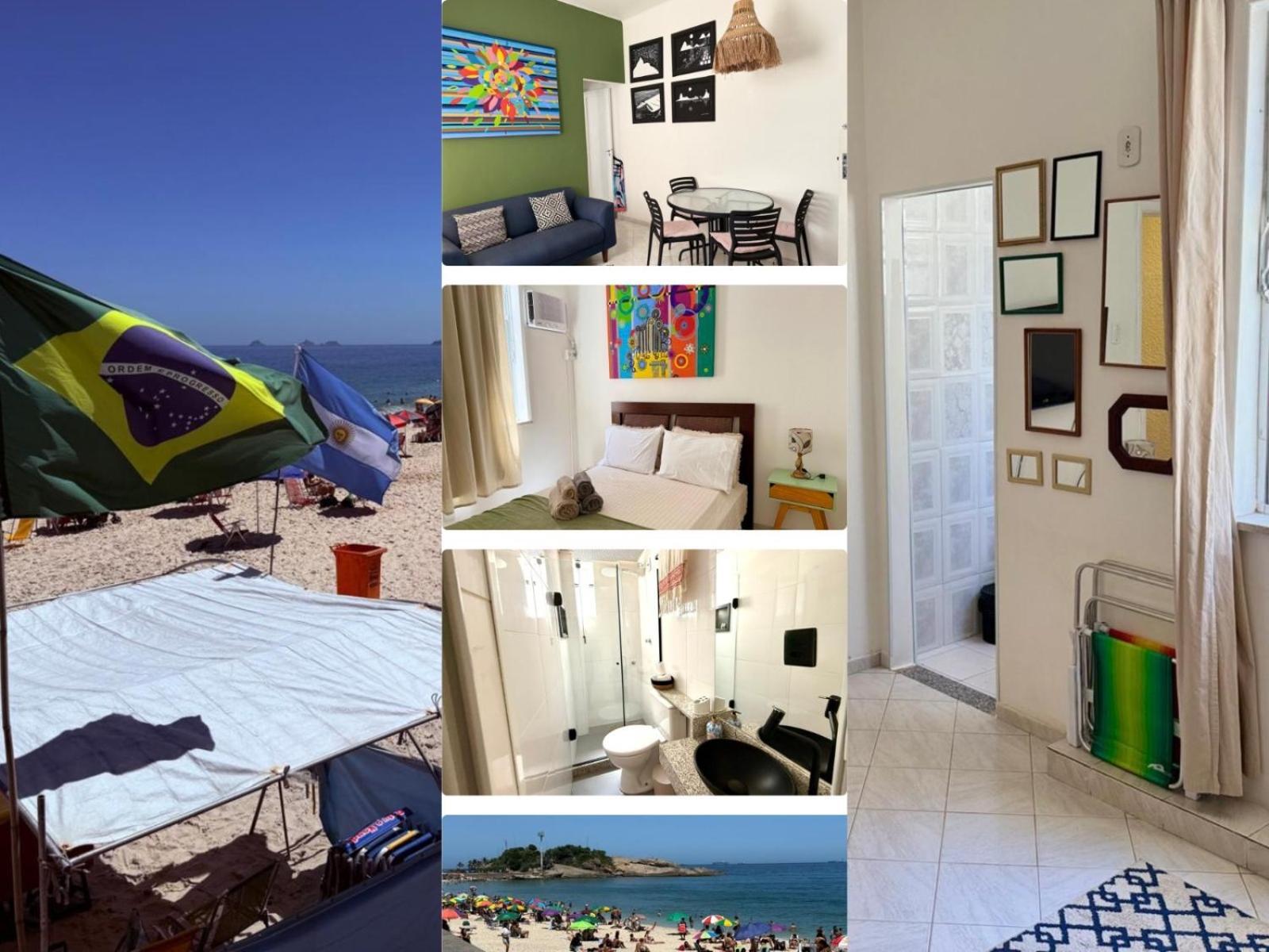 Appartamento Charming 1 Block From Ipanema